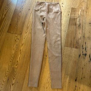 Aritzia Wilfred Free vegan suede skinny pants/leggings